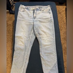 American eagle straight rigid jeans size 14 SHORT